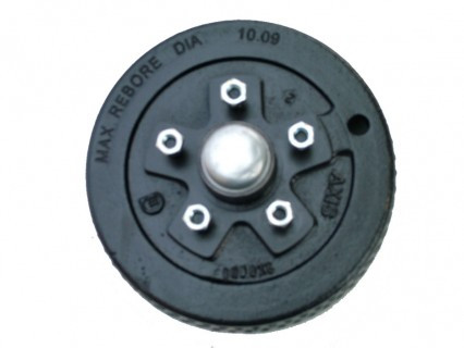 3,500# Trailer Brake Hub 5-Lug with Bearings (Mini Max)