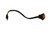 Amber Bullet Style Marker Light with Grommet and Pigtail