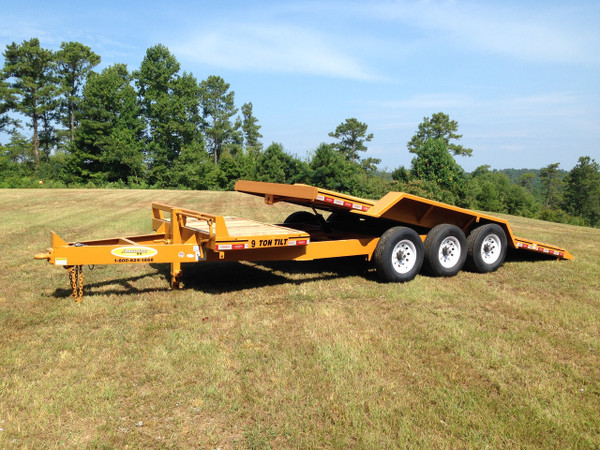  9-Ton Tri-Axle Landscape Partial Tilt LP0923TE