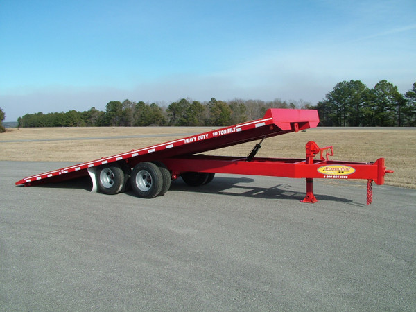 10-Ton Dual Tandem Tilt Trailer