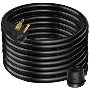Welder Extension Cord, 30 Amp 50 ft, Extension Cord for Portable Welders, NEMA 6-50P, 10/3 AWG, 250 E415-50FT50ADHJYCX0001V0