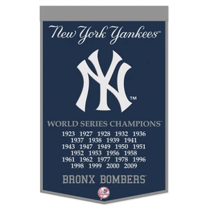 New York Yankees Banner Wool 24x38 Dynasty Champ Design Z157-9416647811