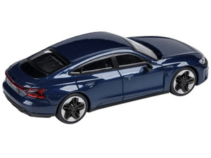 Audi E-tron GT RS Ascari Blue Metallic 1/64 Diecast Model Car by Paragon Models F977-PA-55335