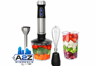 Upgrade Your Everyday Life With This Must-Have Product: MegaChef 4 in 1 Multipurpose Immersion Hand Blender With Speed Control and Accessories