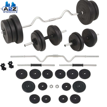 Level Up Your Home Workouts: Why This 132.3 lb Barbell & Dumbbell Set Makes Sense