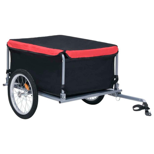 Bike Trailer Black and Red 143.3 lb A949-92588
