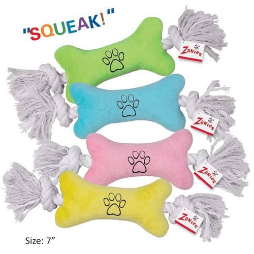 Zanies Tiny Tuggers Dog Toys Yellow N274-BP01ZW490_99