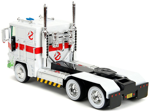 G1 Autobot Optimus Prime Truck White with Robot on Chassis from "Transformers" TV Series - "Ghostbu F977-35572