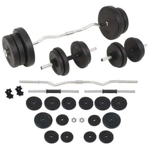  Barbell and Dumbbell Set 132.3 lb A949-91402