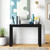 Solid Wood Modern Accent Console Table / Sofa Table in Black Finish Q280-BKSWCT1249257618