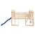 Outdoor Playset Natural Wood Solid Pine Wood Large A949-3156889