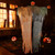 6 Feet Hanging Pumpkin Ghost with Red Glowing Eyes and Bendable Arms B593-CM24806