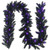 9 Feet Pre-lit Christmas Halloween Garland with 50 Purple LED Lights B593-CM23475