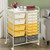 15-Drawer Storage Rolling Organizer Cart-Yellow - Color: Yellow D681-HW53825YE