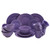 Elama Lilac Fields 16-Piece Dinnerware Set D970-ELM-LILAC-FIELDS
