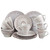 Elama Malibu Sands 16-Piece Dinnerware Set in Shell D970-ELM-MALIBU-SANDS