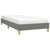 Bed Frame Dark Grey Polyester, Plywood, Engineered Wood Twin XL A949-346854