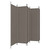 5-Panel Room Divider Anthracite 98.4"x86.6" Fabric A949-350204