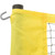 Volleyball Net Yellow and Black 324"x96.1" PE Fabric A949-93744