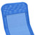  Sun Lounger Set of 2 Blue Powder-coated steel, Textilene Standard A949-44337