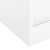 Office Cabinet White Steel 35.4 in x 15.7 in x 35.4 in A949-335950