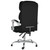 Reclining Office Chair Black Faux leather, metal, plywood, foam A949-349629
