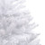 Artificial Hinged Christmas Tree White PVC 70.9 in A949-356774