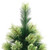 Artificial Hinged Christmas Tree Green PVC 5 ft Collapsible A949-356737