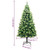 Artificial Hinged Christmas Tree Green PVC 5 ft Collapsible A949-356737