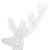 Christmas Reindeer Set of 2 Cool White Acrylic XXL A949-3154357