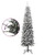 Christmas Tree White and green PVC, PE, Steel Slim Christmas Tree A949-345196