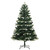 Artificial Hinged Christmas Tree Green and white PVC, PE, Metal A949-356758