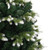 Artificial Hinged Christmas Tree Green and white PVC, PE, Metal A949-356758