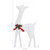 Christmas Reindeer Family 106.3"x2.8"x35.4" White Cold White Mesh A949-328506