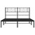 Bed Frame Metal Bed Frame Rectangular Bed Frame with Headboard A949-355269