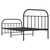 Bed Frame Black Steel Twin Bed Frame Rectangular Traditional A949-353647