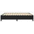 Bed Frame Black Faux leather, plywood, engineered wood A949-3121081
