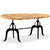 Dining Table Natural Mango Wood Solid Mango Wood, Steel A949-244799