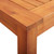 Dining Table Natural Wood Solid Acacia Wood Medium Durable A949-45961