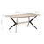 Dining Table Bleached Solid mango wood 70.9 x 35.4 in Durable A949-321688