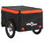  Bike Trailer Black and Orange 99.2 lb Iron A949-94103
