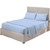 Full Blue 100-Percent Egyptian Cotton 1000 Thread Count 4-Piece Sheet Set Q280-FBLECS945281462