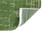 5' Green Round Abstract Non Skid Area Rug N270-548704