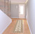 2' X 8' Ivory And Gold Oriental Power Loom Stain Resistant Runner Rug With Fringe N270-509380