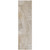 8' Runner Beige Abstract Washable Non Skid Indoor Outdoor Runner Rug N270-559912