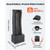 Outdoor Water Fountain, 38.58 in Height Fountain and Waterfall, 1-Tier Floor Standing Rock Base Sty E415-DCSPQBZYSS13VOL63001V1