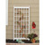 Outdoor 85-inch x 38-inch White PVC Vinyl Lattice Garden Trellis Q280-KWVPTS97284761
