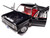 1979 Dodge Adventurer Sweptline Pickup Truck Black with Red Interior "American Muscle" Series 1/18  F977-AMM1355