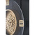 24" Circle Gold Acrylic Analog Wall Clock N270-485989