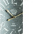 Vintage Style Black and White Iron Wall Clock N270-401290